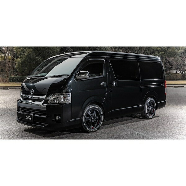 MID ナイトロパワー クロスクロウ GE アルミホイール 4本 ハイエース