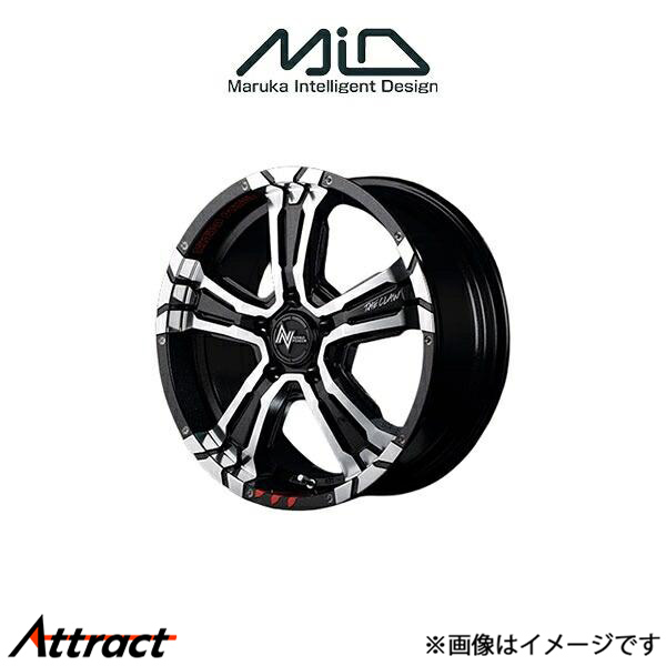 MID ナイトロパワー クロスクロウ GE アルミホイール 4本