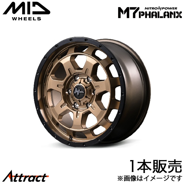 MID ナイトロパワーM7ファランクス ランドクルーザー 300系 アルミ