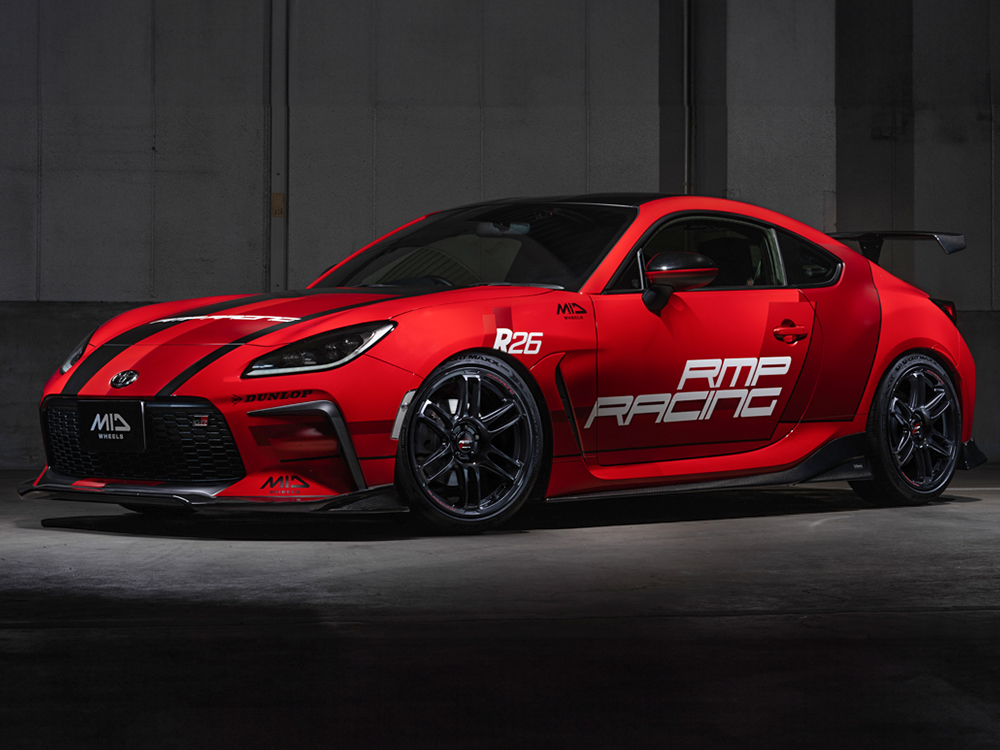 マルカサービス MID レーシングR26 86 ZN6 アルミホイール 1本(17×7J 5