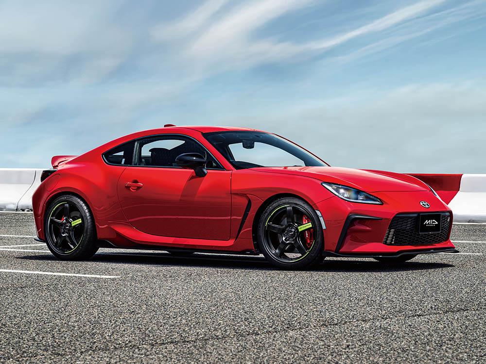 マルカサービス MID レーシングR50 TypeS GR86 ZN8 アルミホイール 1本