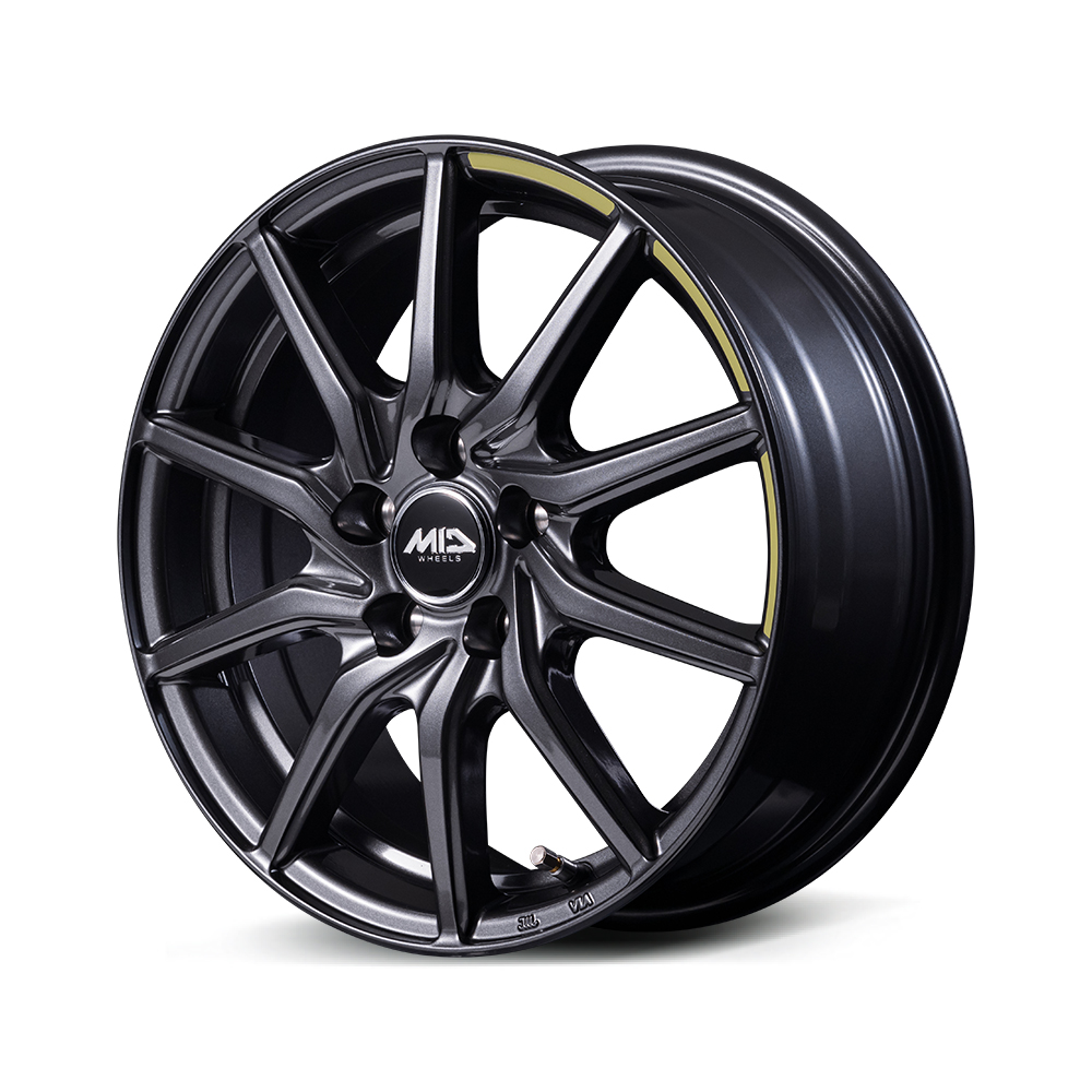 マルカサービス MID RX810 インプレッサ GDD アルミホイール 4本(15×6J
