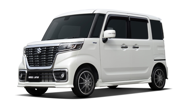 モンツァジャパン JPスタイルR10 アルミホイール4本 1台分(14×5.5J 4-100 INSET40)トヨタ ヤリス KSP210 MXPA10 MXPH15(パールブラック)の画像