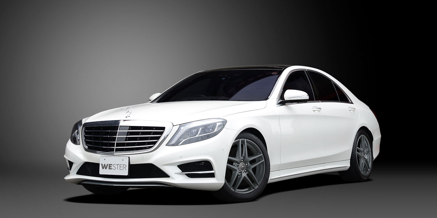 TOM’s トムス 17×7.0J +48 PCD100 5H ホイールセット KAZERA（カゼラ） モンツァジャパン ウェスターS05 CLA クラス(C117