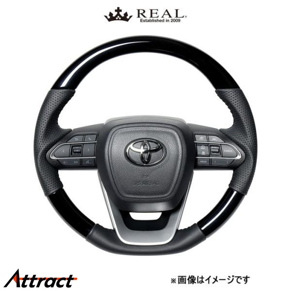 レアル ステアリング オリジナルシリーズ(ピアノブラック)ヴォクシー 90系 TYK-PBW REAL | REAL（車）