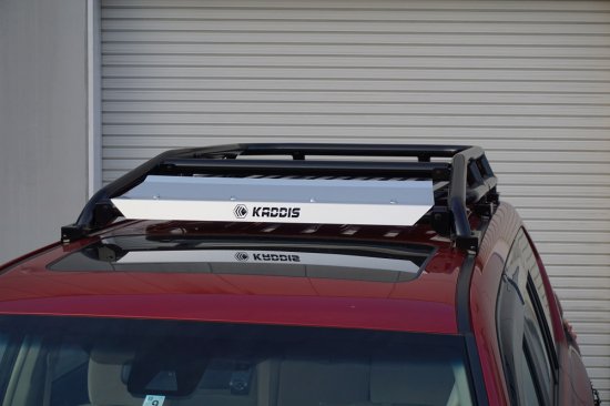 ロードハウス カディス ルーフレールラック用ディフレクター ランドクルーザープラド 150系 KD-RO04003 ROADHOUSE KADDISの画像