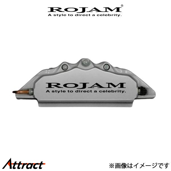 ロジャム キャリパーカバー(シルバー/ブラック)リア左右セット アルファード ANH20W/ANH25W ROJAM キャリパー