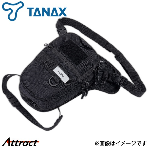 タナックス モトフィズ ライディングホルスター(ブラック) 1個 MFK-7004 - TANAX バイク用品