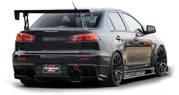 バリス RUNDUCE サイドスカート 左右セット ランサEVO10 CZ4A VOMI-004 VARIS エアロ 外装 カスタムの画像