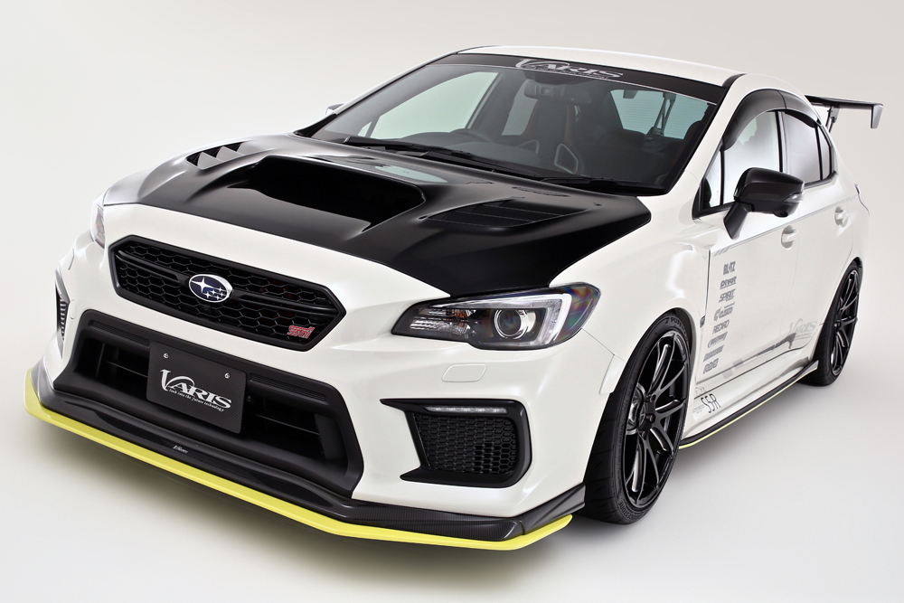 バリス ARISING-I バーチカルサイドフィン 1枚 インプレッサ WRX STI