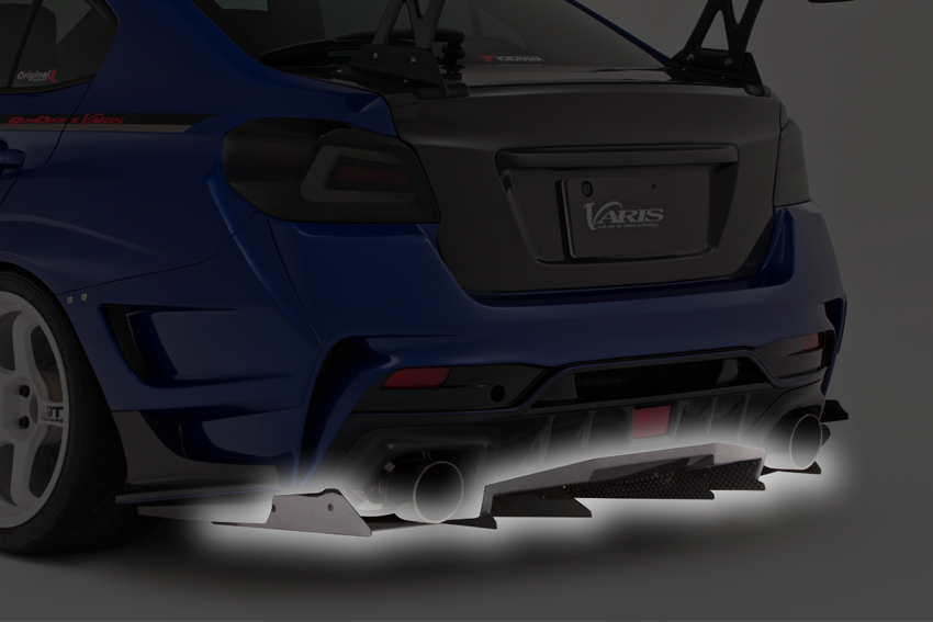 スバル　vab wrx sti リア　ディフューザー　カナード SUBARU WRX sti VAB リアディフューザー