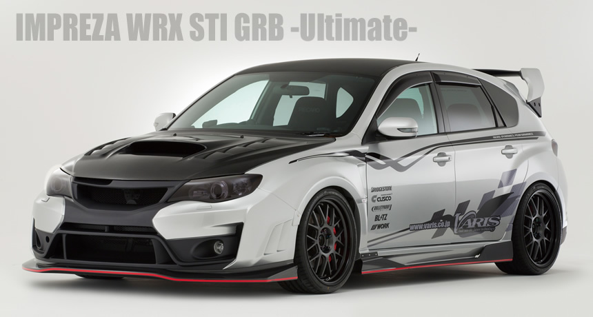 バリス フロントバンパー Ver.2 インプレッサ WRX STI GRB VASU-151 