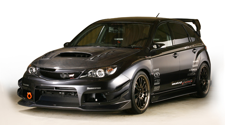 バリス フロントバンパー インプレッサ WRX STI GRB VASU-080 VARIS 