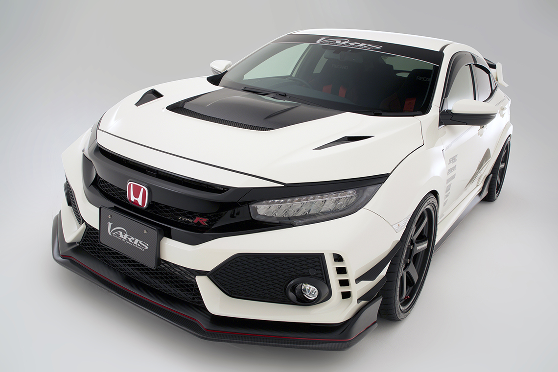 バリス ARISING-I リアウイングフラップ シビック タイプR FK8 VAHO
