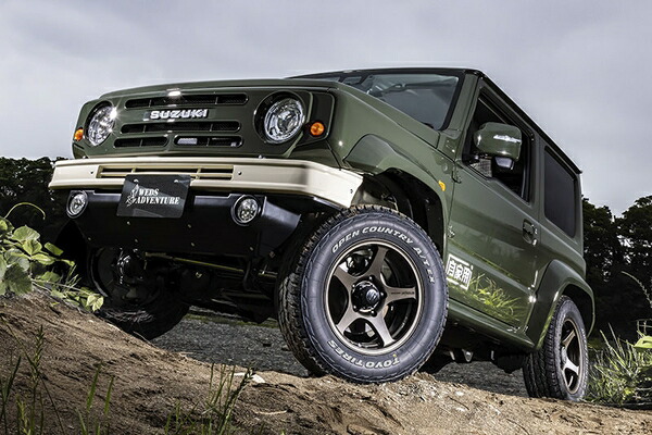 ウェッズアドベンチャー ハセスペックII ジムニーシエラ JB74 16インチ アルミホイール 4本 EJブロンズ 0039950 WEDS HASE SPEC IIの画像