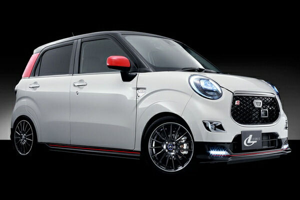 レオニス ナヴィア05 ハスラー MR52S/MR92S 16インチ アルミホイール 1本 ブラックミラーカット/ブラッククリア 0036255 WEDS LEONISの画像