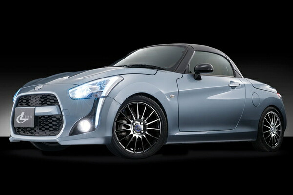 レオニス ナヴィア05 ハスラー MR52S/MR92S 16インチ アルミホイール 1本 ブラックミラーカット/ブラッククリア 0036255 WEDS LEONISの画像