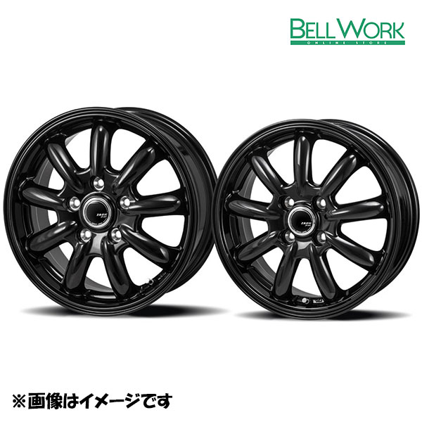 Japan三陽 ホイール ZACK JP-209 【12×4.00B 4-100 INSET42】 SUZUKI エブリィバン DA17V アルミホイール 1本｜bellwork