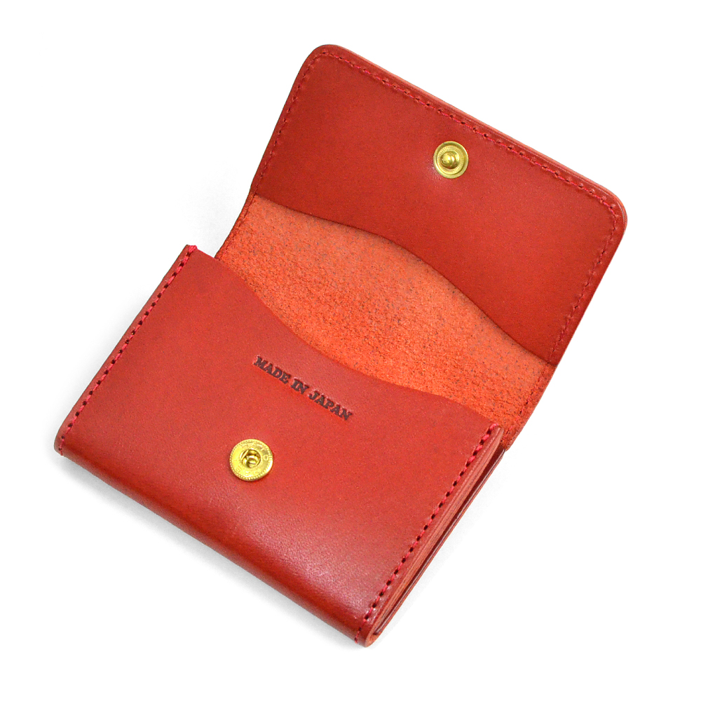 カードケース・名刺入れ Loewe Tiziano Red Leather Card Holder LOEWE Calfskin Puzzle Colorblock Coin Card Holder Deep Red