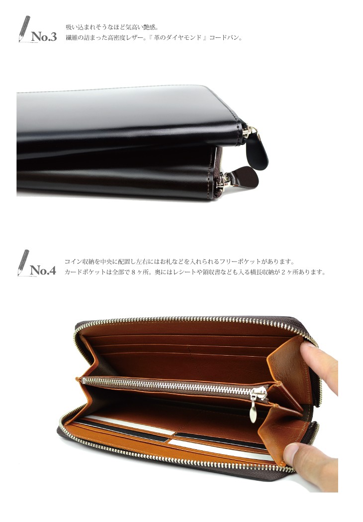 ラウンドジップ ロングウォレット 長財布（財布