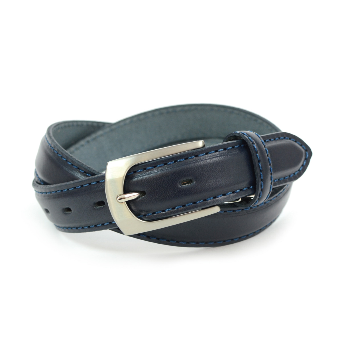 ベルト メンズ 本革 姫路レザー 極太ステッチビジネス＆カジュアル