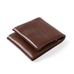 ノンステッチで仕立てた超薄型ビルフォードウォレット 極小財布 ミニウォレット 二つ折り財布