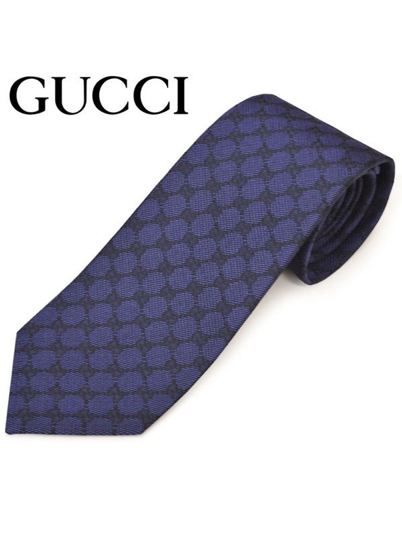 ネクタイ グッチ メンズ GUCCI GGパターン柄シルクネクタイ サイズ剣幅