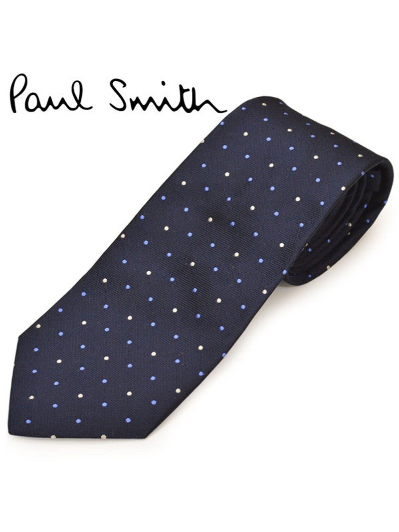 Paul Smith ポールスミス コレクション ネクタイ パープル ドット柄