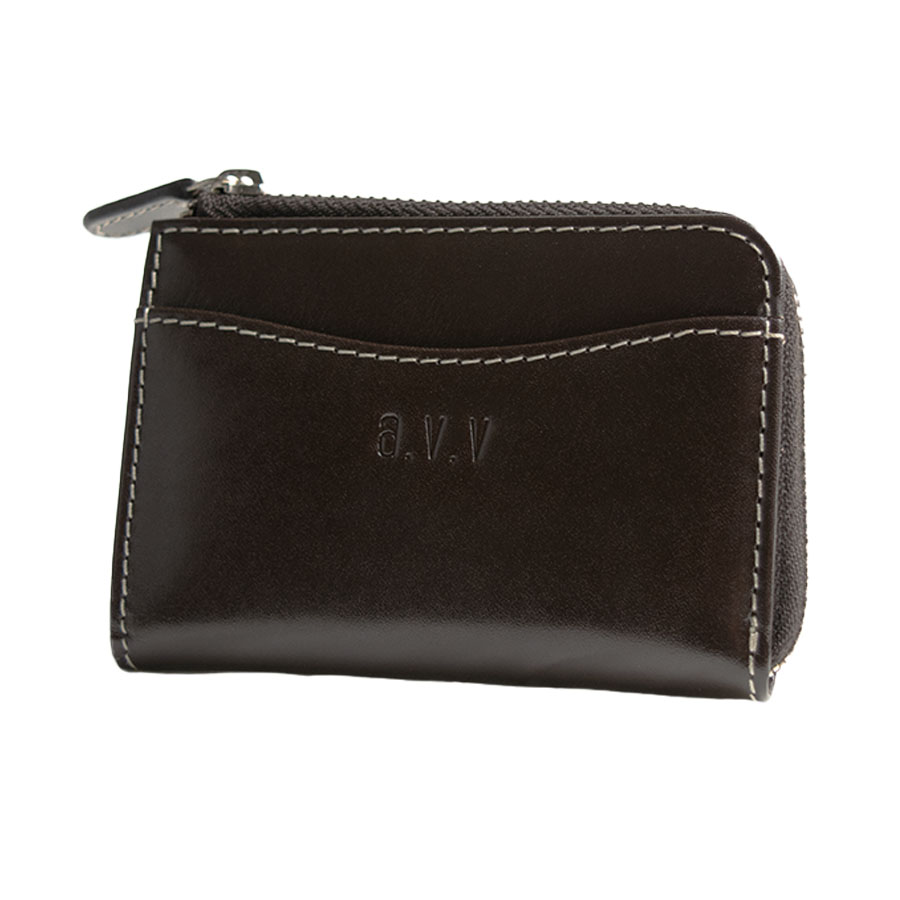a.v.v 財布 メンズ 小銭入れ コインケース BOX型 L字ファスナー