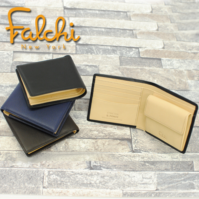 Falchi New York（ファルチニューヨーク） 財布 メンズ 牛革 本革 革