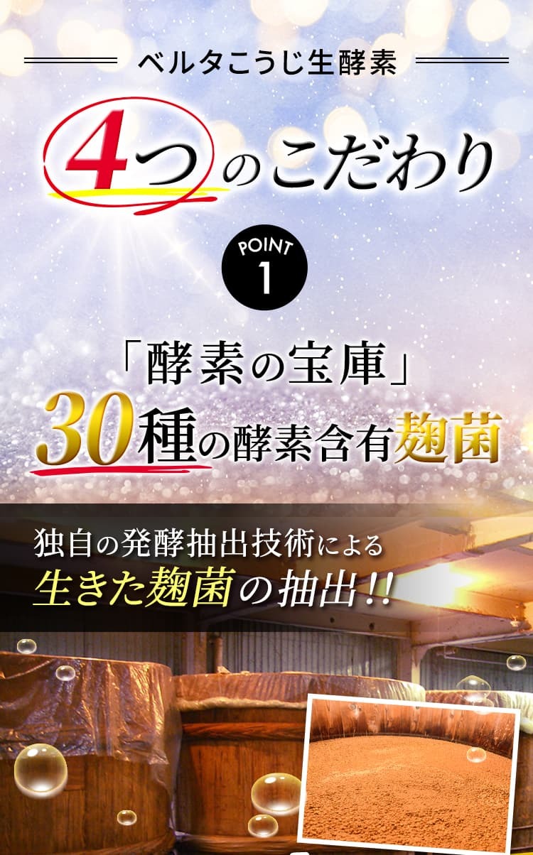 生酵素 酵素ダイエット サプリ ダイエット ベルタこうじ生酵素サプリ 1 