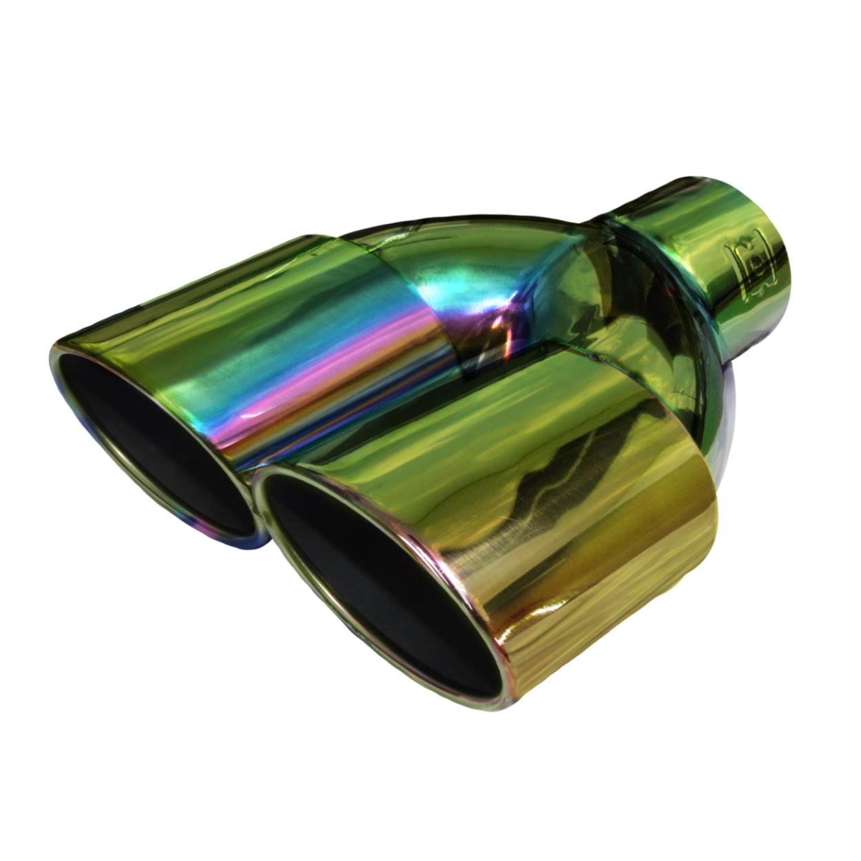 マフラーカッター 2本出し デュアル ストレート ステンレス製 : ベルタ