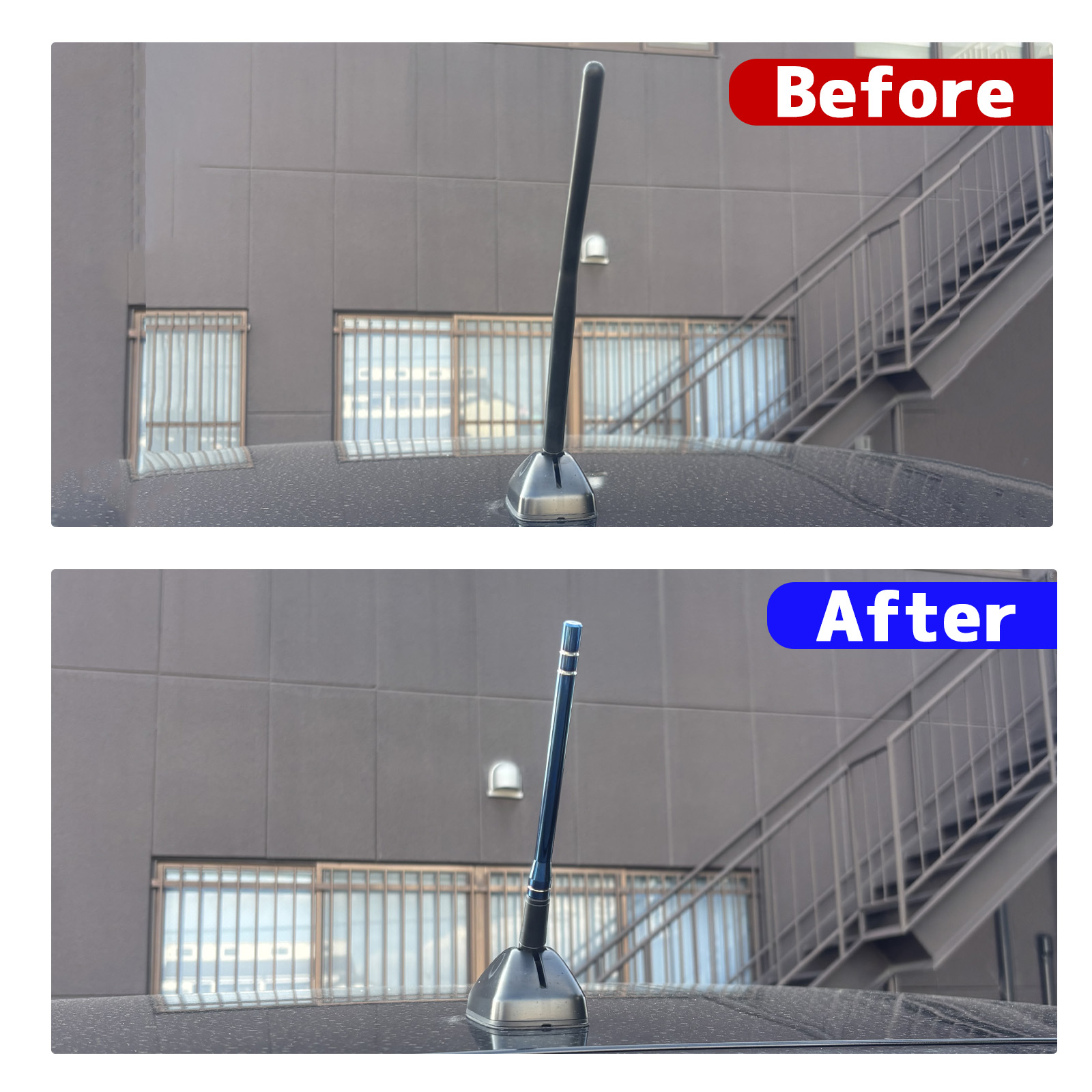 スイフト ZC53S ZD53S ショートアンテナ 車 アンテナ 高感度 外装