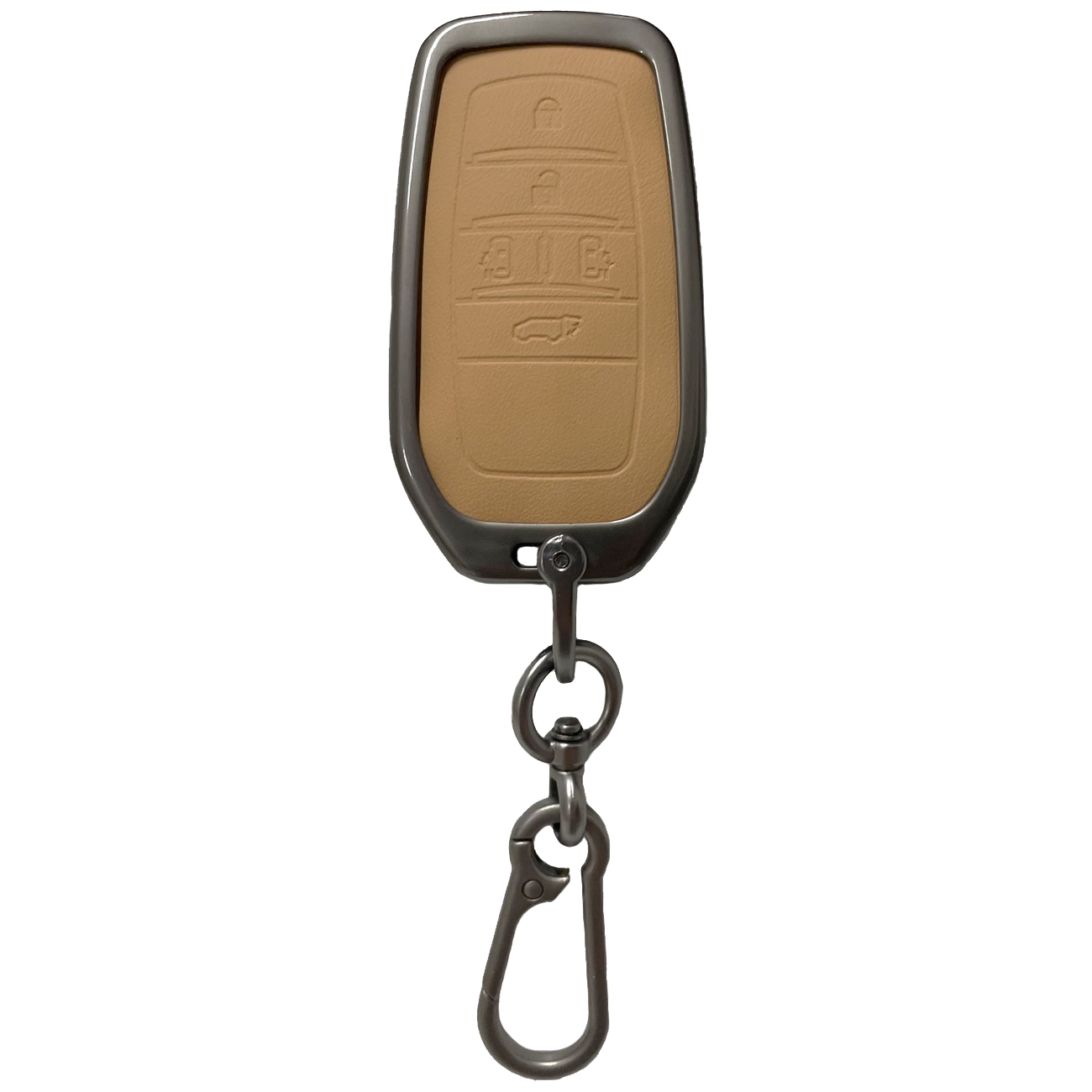 シエンタ 10系 15系 スマートキーケース キーカバー レザー メタル