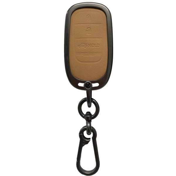 シビック スマートキーケース キーカバー レザー メタル ホンダ 3