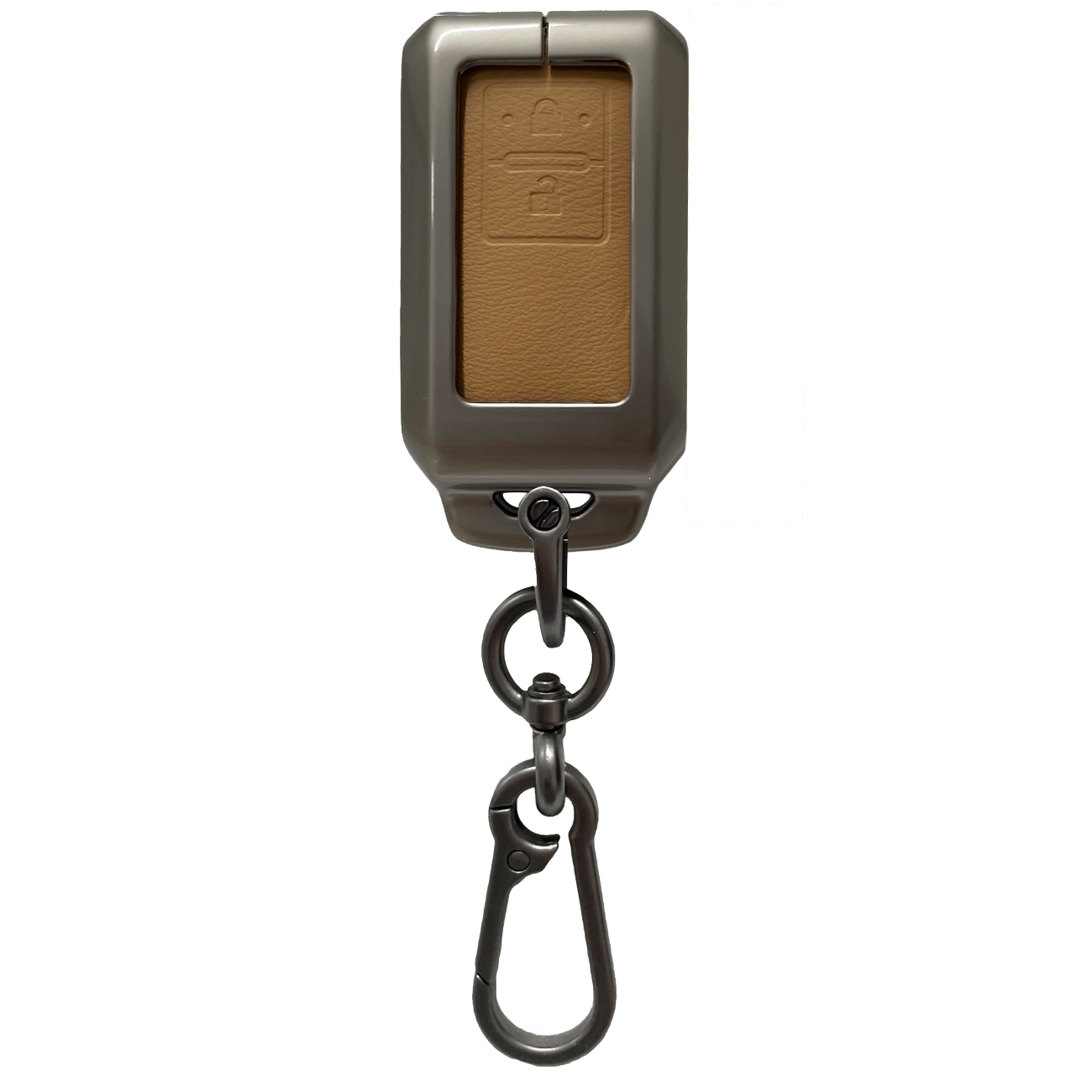 ハスラー スマートキーケース キーカバー レザー メタル スズキ 2