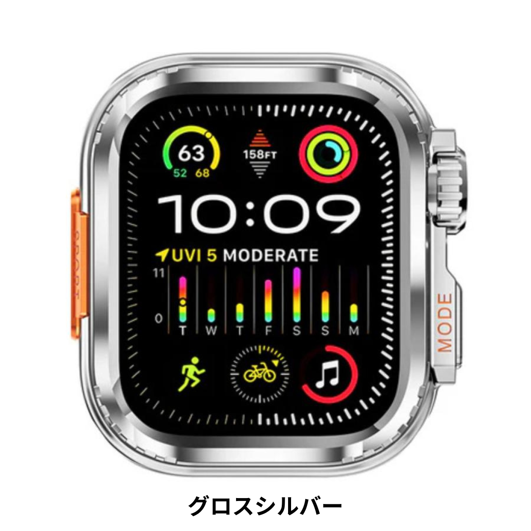 Apple Watch SE series10 11対応 アップルウォッチ カバー 42 44 45 