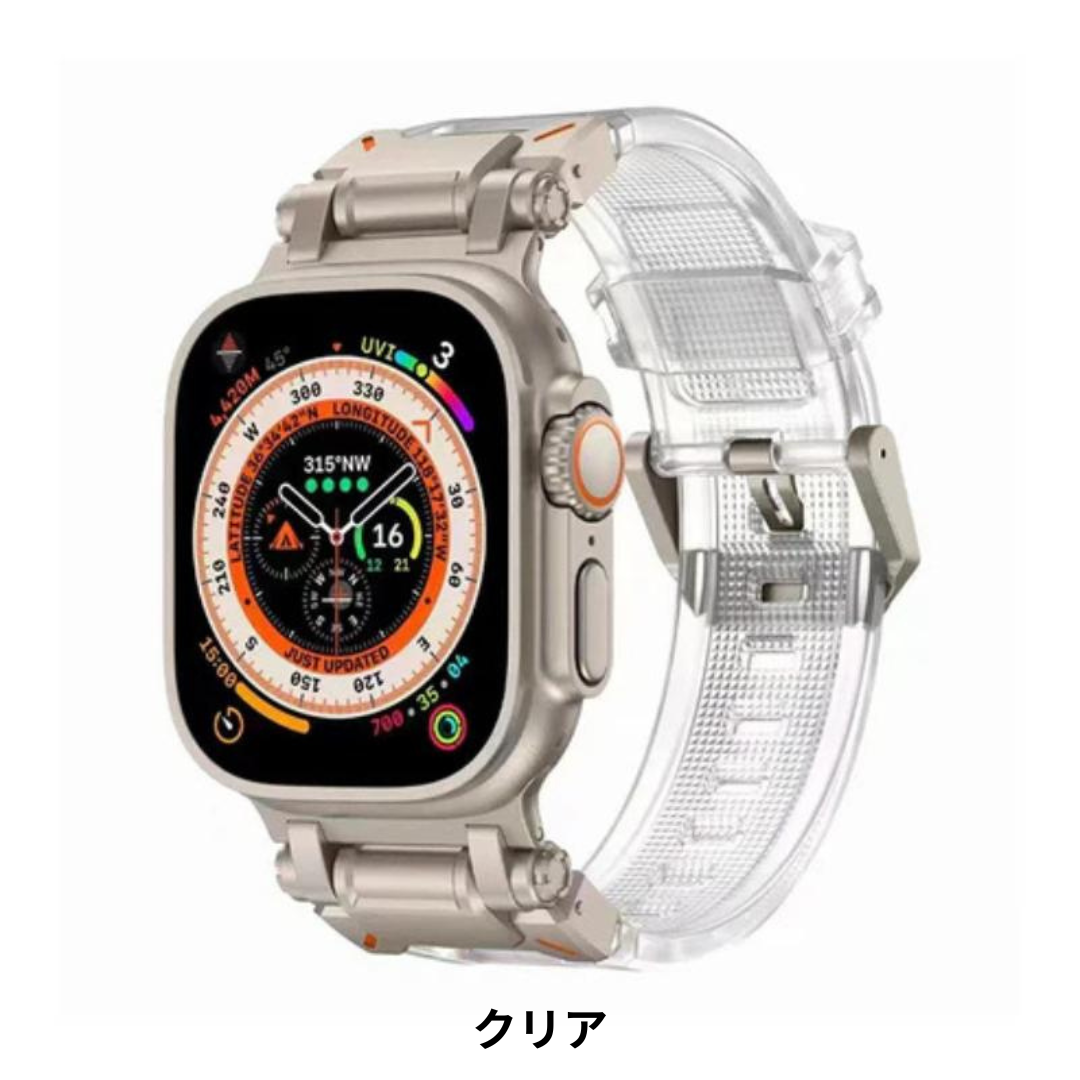 Apple Watch BELTIES ベルティーズ アップルウォッチ バンド クリア