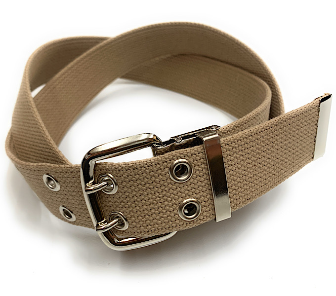 【フルサイズ展開】 40ミリ幅 綿 Wピン ２ピン ダブルピンベルト コットン 作業用 作業ベルト 工場 土木 建築 林業 漁業 農業 電気 警備 日本製 200円でお届け |  | 03