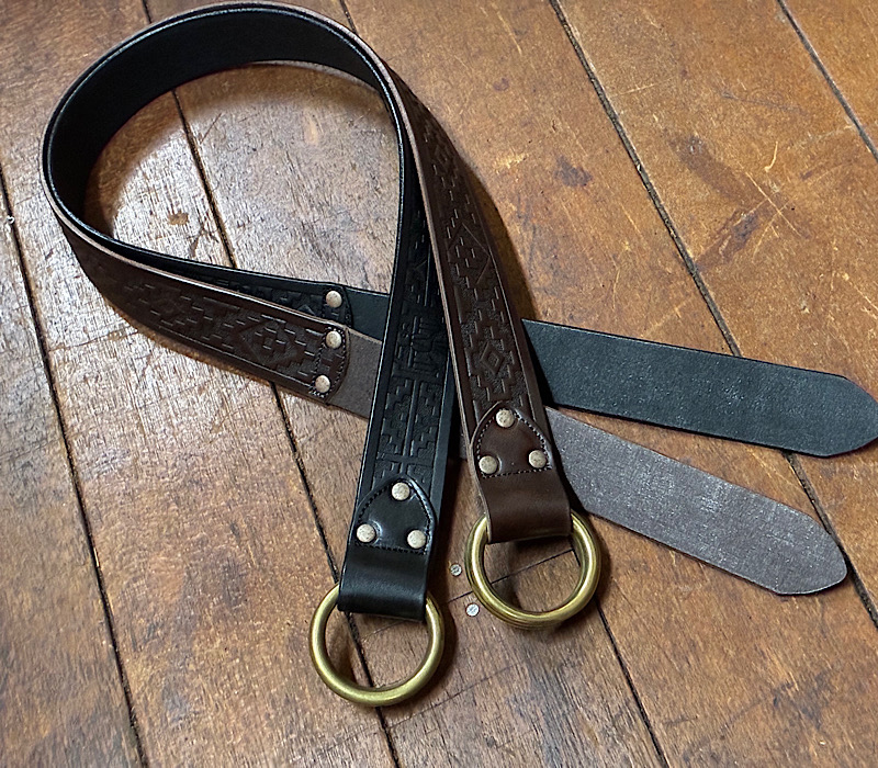 モズ様　VISVIM ダブルリング レザーベルト モズ様 VISVIM ダブルリング レザーベルト