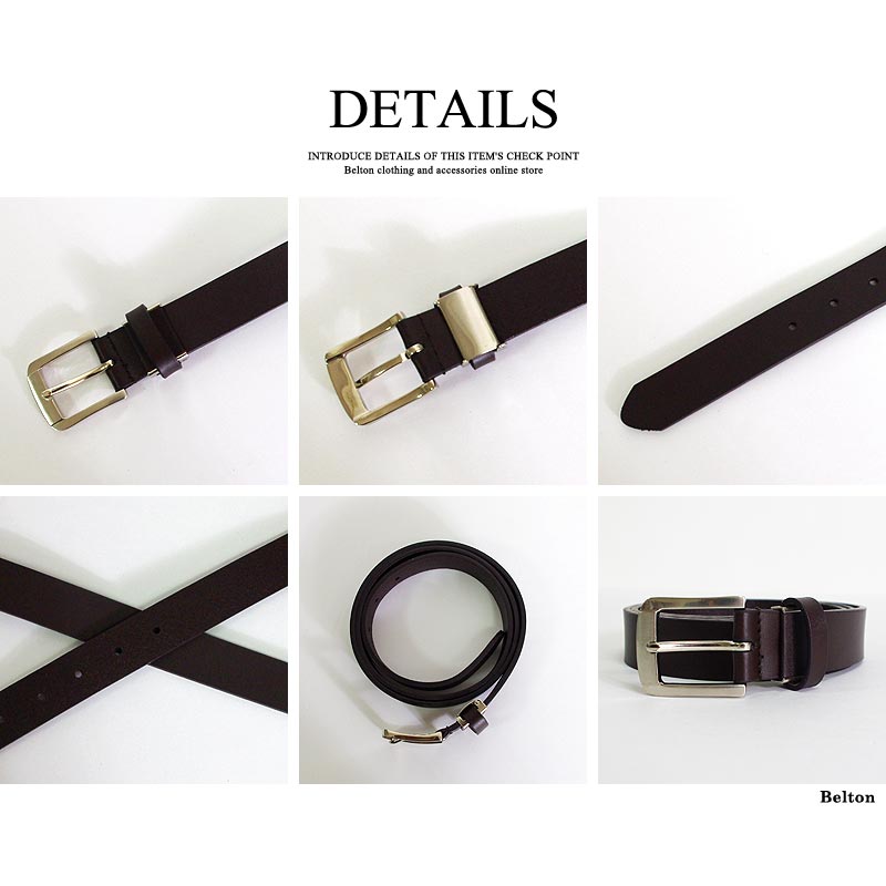 ✨新品未使用タグ付き✨バーバリー ロンドン　牛革　ベルト　ブラック 3091 3-Piece Silver Buckle Belt(28(MEN) Black×Nickel