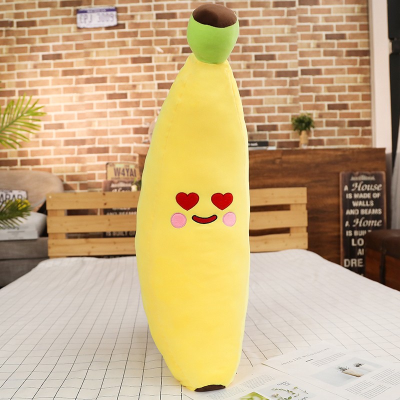 ぬいぐるみ バナナ 抱き枕 クッション かわいい ふわふわ クリスマスプレゼント :banana-1126-80cm-Z:beluhappines -  通販 - Yahoo!ショッピング