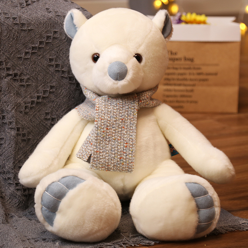 ぬいぐるみ くま かわいい インテリア 抱き枕 添い寝 誕生日プレゼント80cmの画像