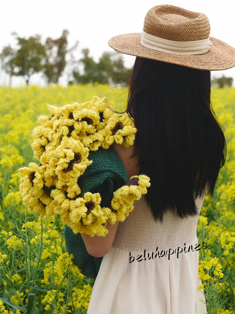 花束ブランケットマジックフラワーブランケットベッドスローマルチ