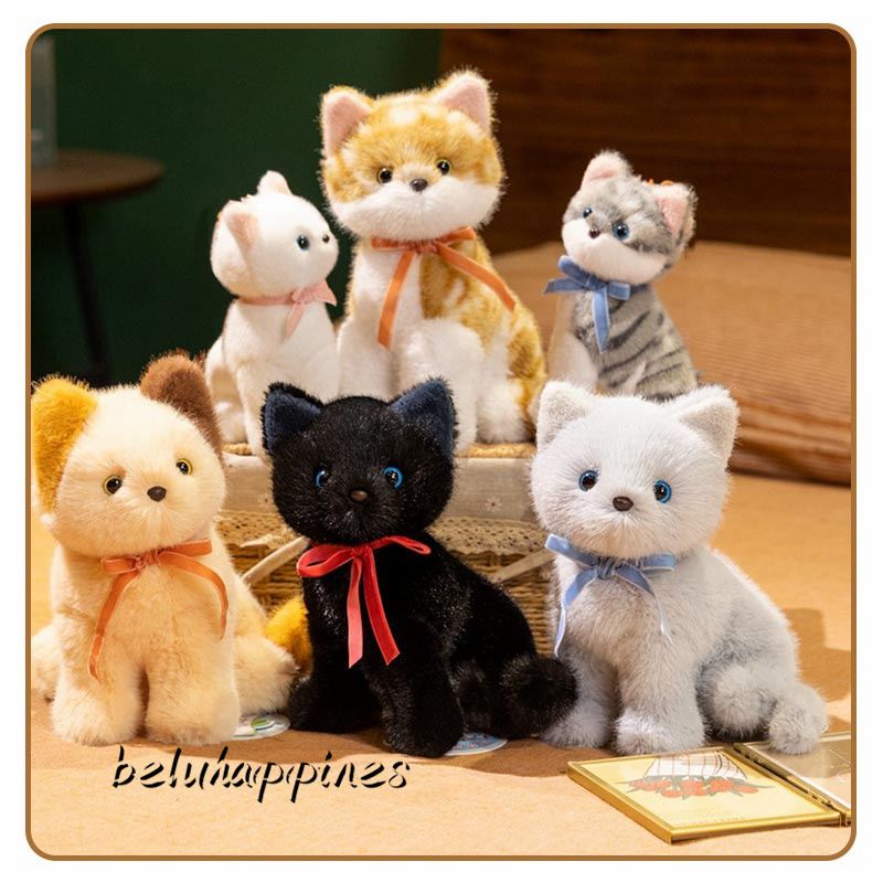 猫 ぬいぐるみ リアル ネコ ギフト クリスマス プレゼント 子供 誕生日