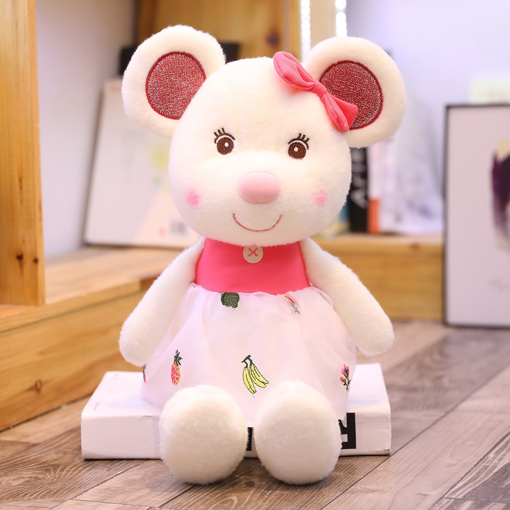 ぬいぐるみ ねずみ かわいい おもちゃ クリスマス 誕生日ギフト40cm Mouse 1121 40cm Z Beluhappines 通販 Yahoo ショッピング