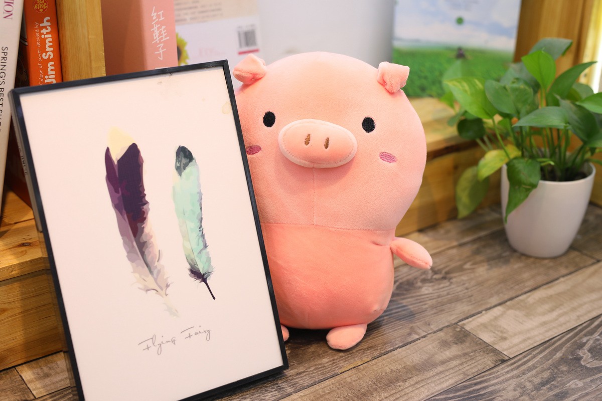 ぬいぐるみ 豚 ブタ 誕生日 クリスマス プレゼント ギフト 結婚祝い 出産祝い 道具 インテリア置物 幸福の豚 38cm Pillow 28 38cm Beluhappines 通販 Yahoo ショッピング