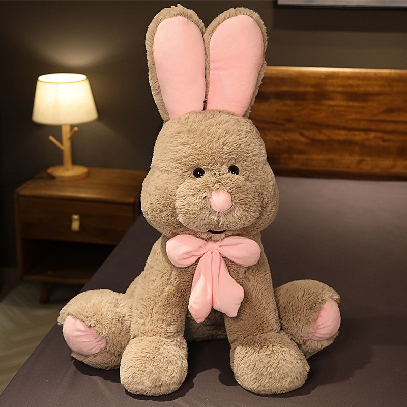 ぬいぐるみ　うさぎ　大きい　特大　かわいい　ふわふわ　ねむねむ抱き枕　インテリア　誕生日ギフト150cmの画像