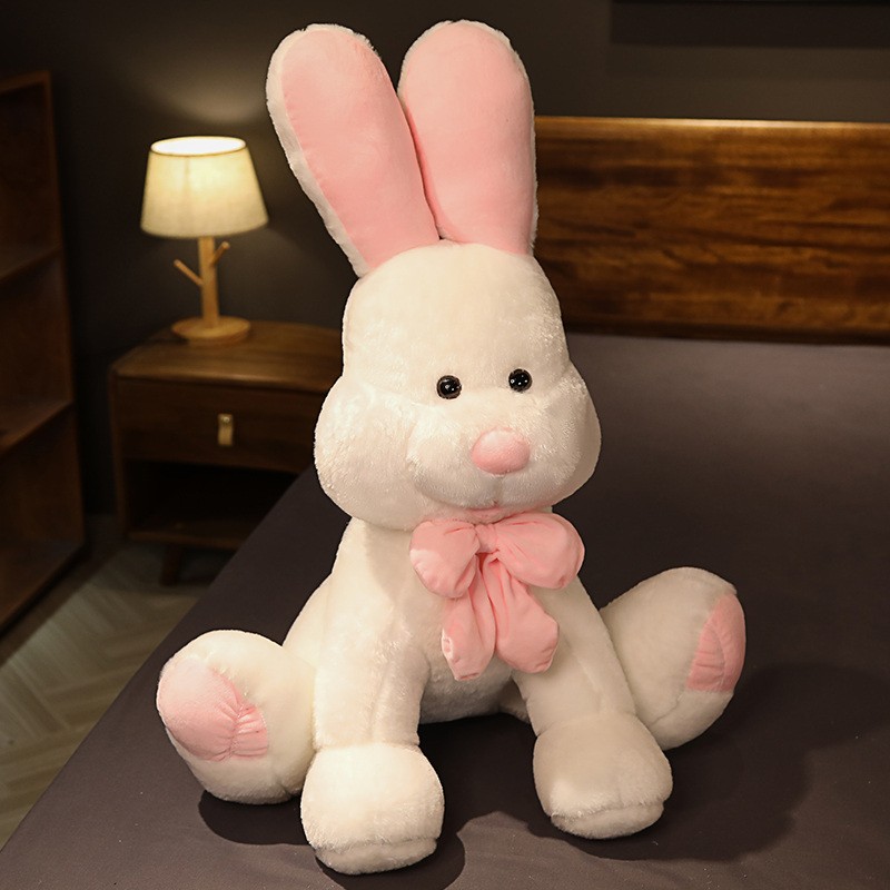 ぬいぐるみ　うさぎ　大きい　特大　かわいい　ふわふわ　ねむねむ抱き枕　インテリア　誕生日ギフト150cmの画像