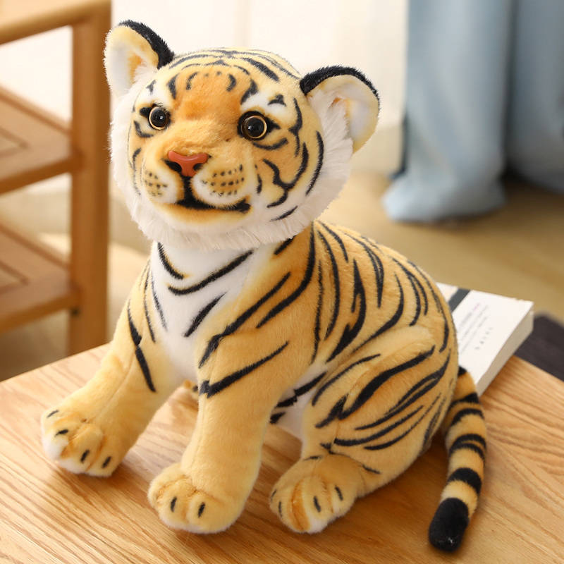 ぬいぐるみ とら 虎 リアル インテリア雑貨 店飾り 景品23cm : tiger